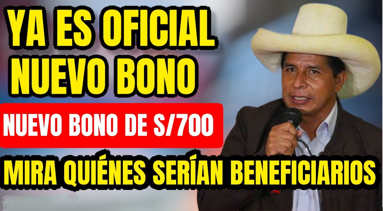 NUEVO BONO DE 700 SOLES saber si soy beneficiario y cuando